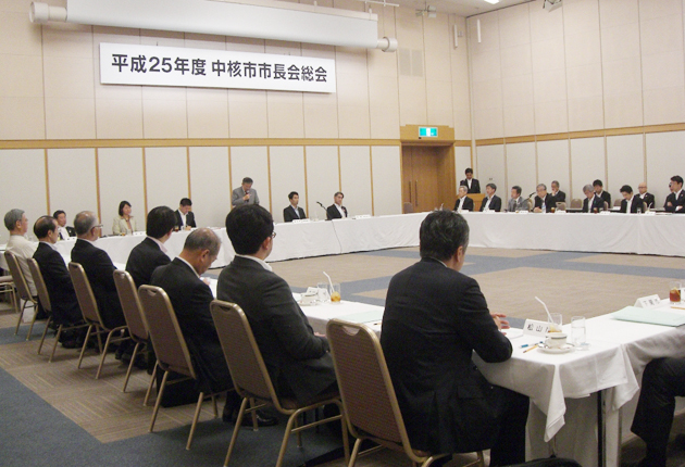 中核市市長会新会長に佐原豊橋市長