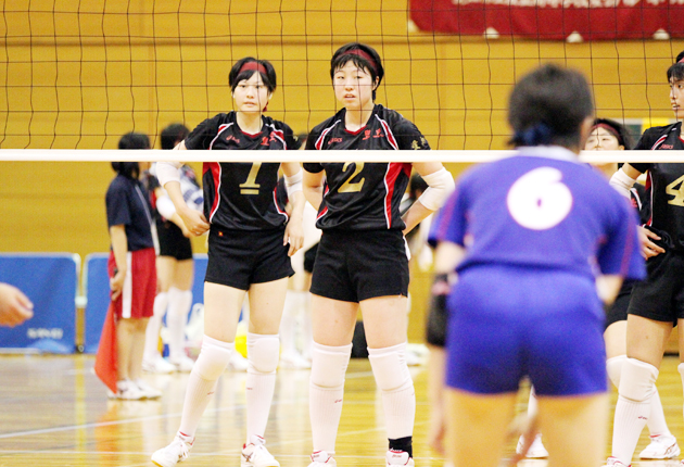 東海高校総体バレー大会 東日新聞