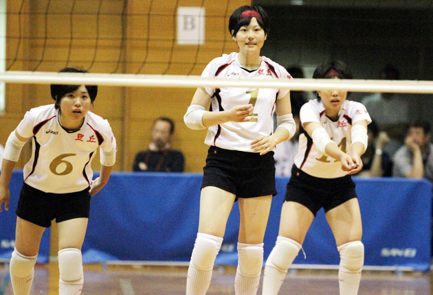 東海高校総体バレー大会 東日新聞