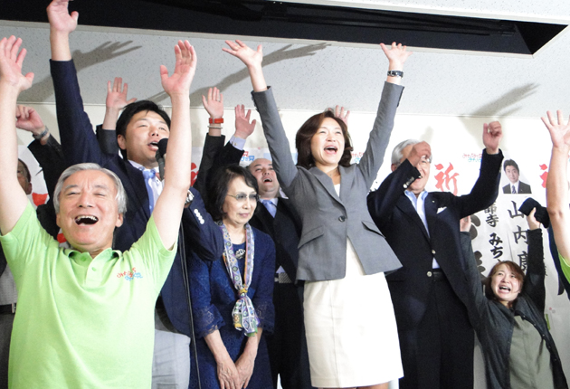 参院選ー自民大勝・民主は大敗
