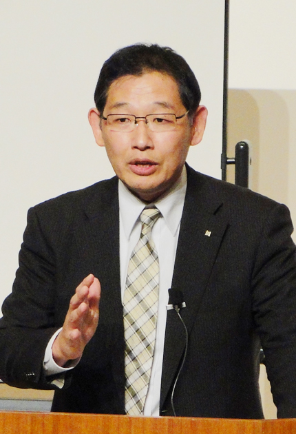 結城さんら心の力説く