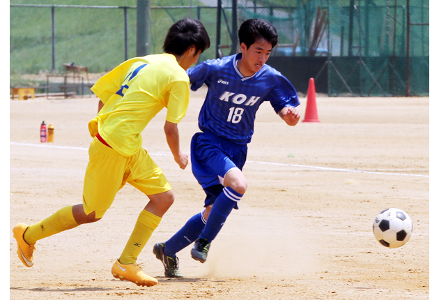 県高校総体サッカー東三河予選 東日新聞