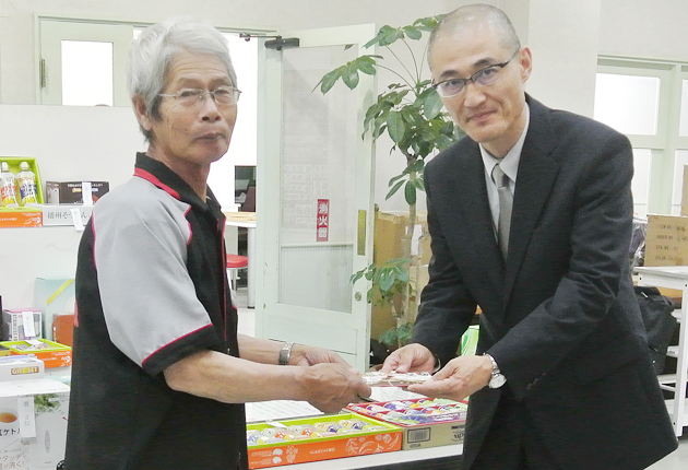 豊橋市社協に寄付金