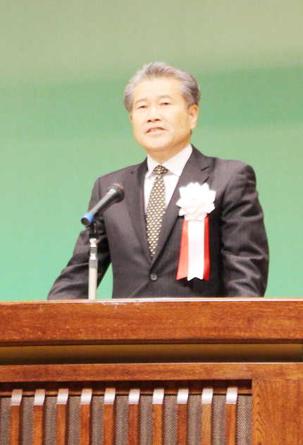 創立70周年の記念式典