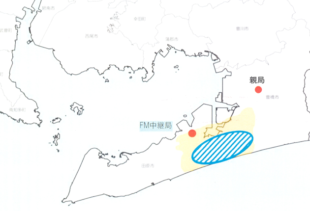 田原市に中継局新設