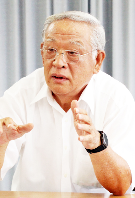 松下氏が出馬表明