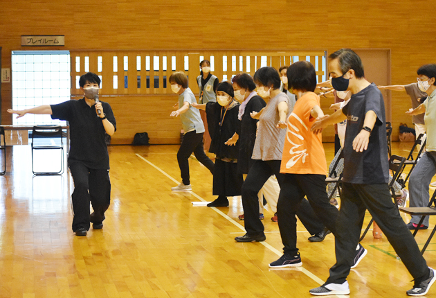 ロコモティブ症候群予防を紹介